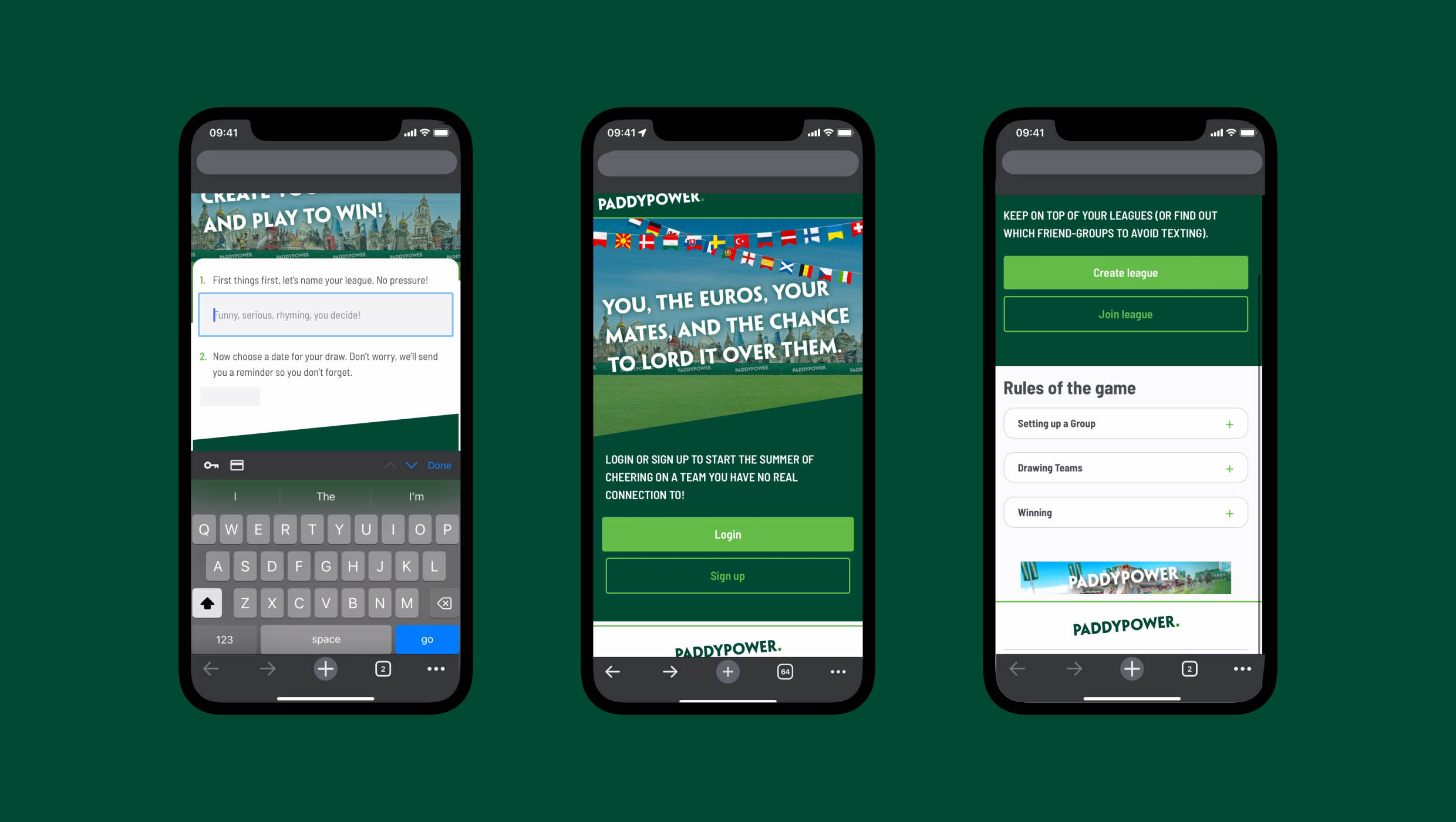 Paddy Power Sweepstake Main Image